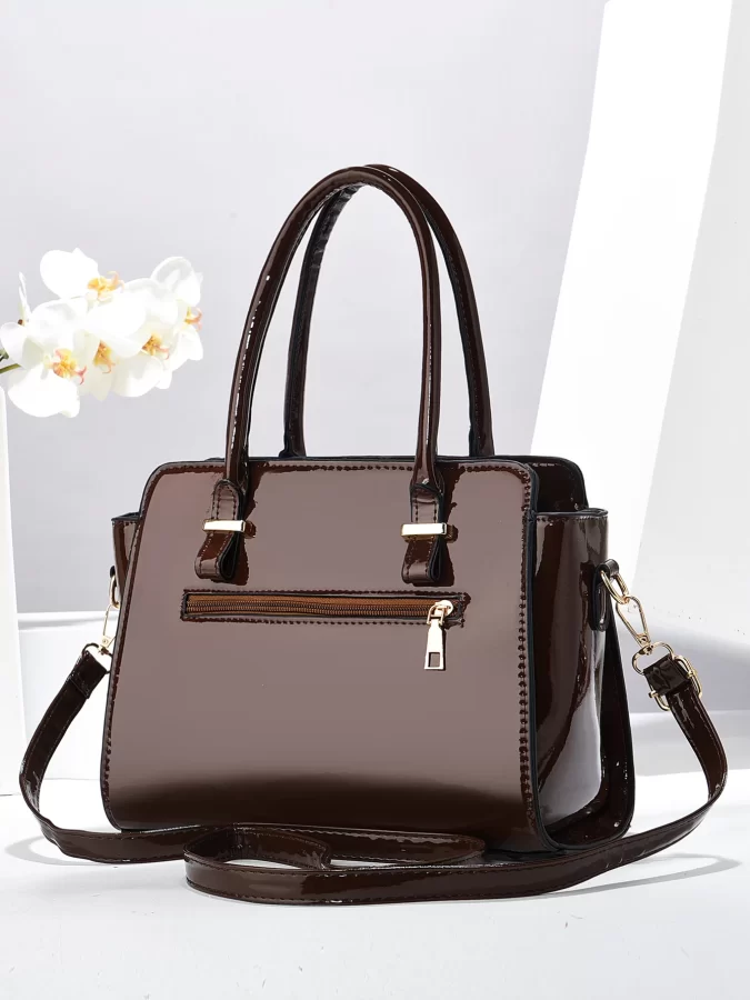 New Two-Piece Set with Large Capacity, Fashionable and Versatile Women's Bag, Simple Commuting Outing, Casual Women's Handbag, Foreign Style Women's Bag_2