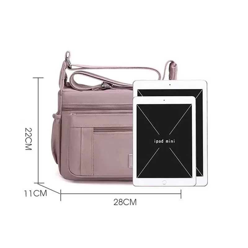 Fashion Shoulder Crossbody Bag for Women Messenger Bags Waterproof Nylon Ladies Handbag Tote Bags for Women Sac A Main Femme_5