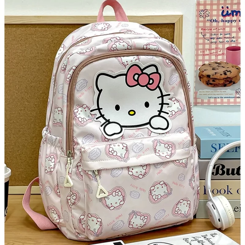 Sanrio Backpack Anime Kuromi Cinnamoroll My Melody Student Bag Large Capacity Women Bag For Children Girls Gift_7