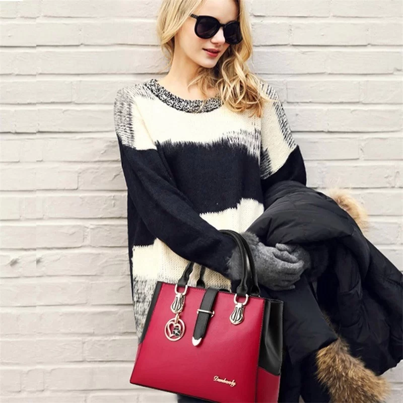 Handbags For Women Shoulder Bags Casual Leather Messenger Bag Women Bags 2024 High Quality All-Match Large Capacity Handbag_3