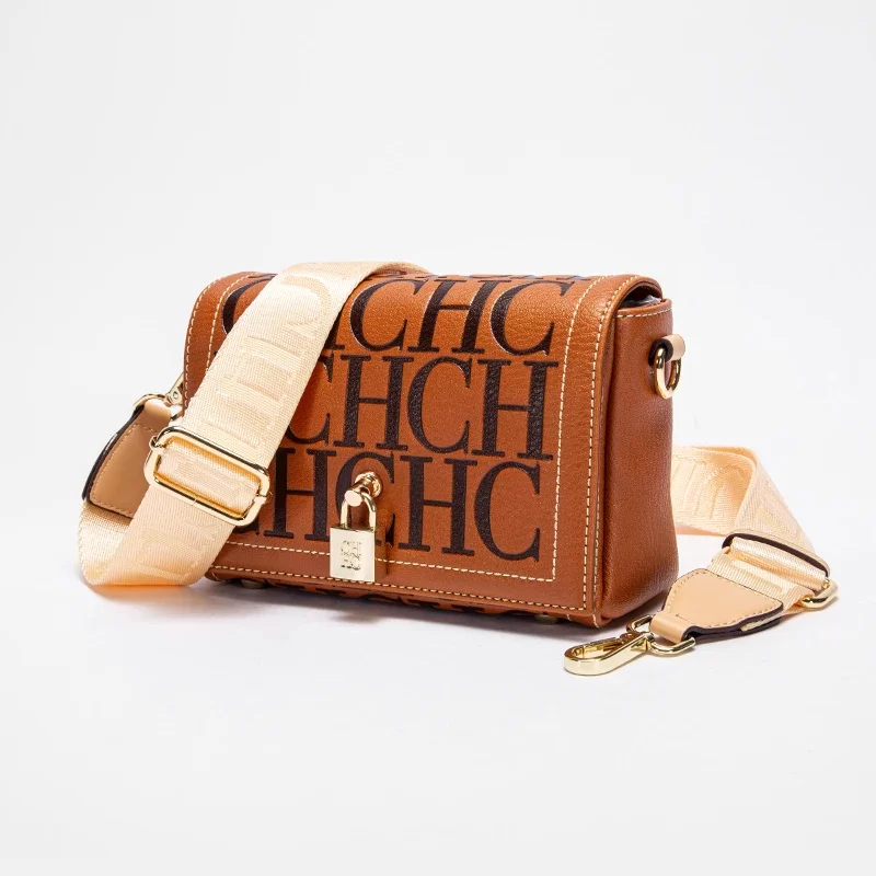 Letter Printing Design Fashion Classic Exquisite Craft Ladies Shoulder Bag PU Material Simple Women's Crossbody Bag_10