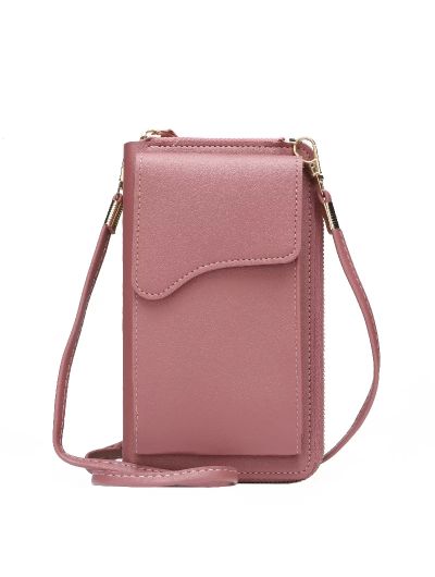 Women's Small Crossbody Shoulder Bags PU Leather Female Cell Phone Pocket Bag Ladies Purse Card Clutches Wallet Messenger Bags