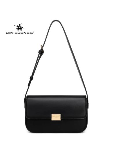 New David Jones Paris Women Handbag Waterproof Female Crossbody Bag Small Plain Lady Fashion Shoulder Bag