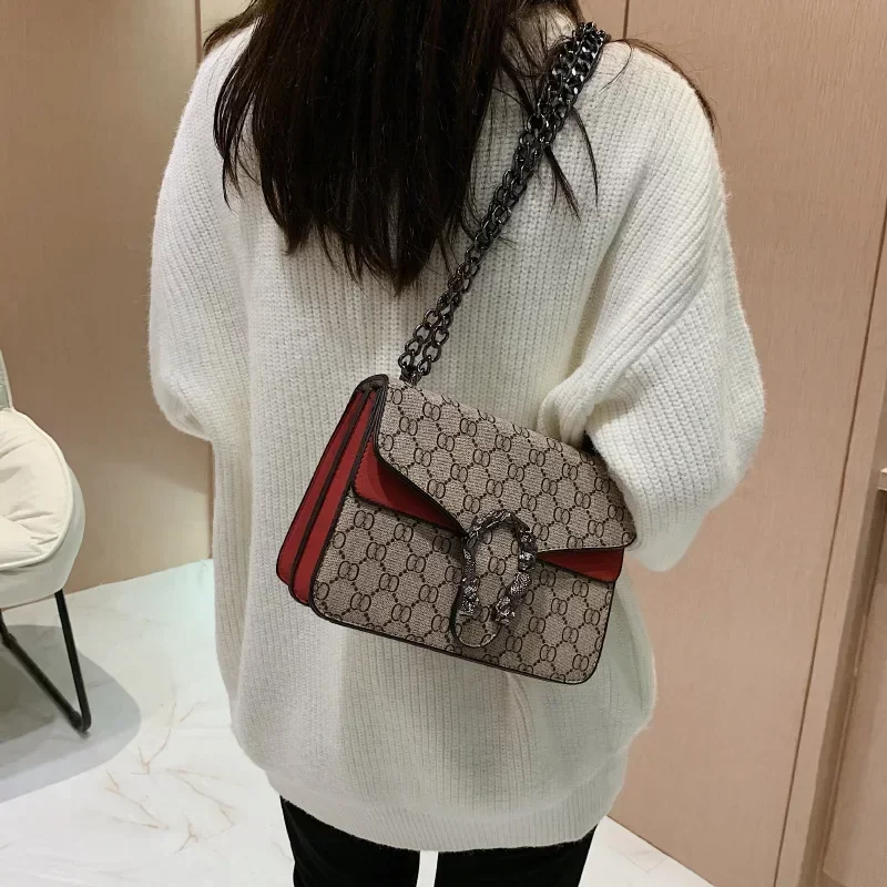 Advanced Wine God Bag for Women New Style Women Versatile European and American Fashion Chain Bag Single Shoulder Crossbody Bag_2