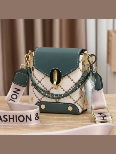 Summer New Bag Korean Style Simple Small Square Bag Fashion All-Match Shoulder Crossbody Fashion Mini Phone Bag Women Handbags