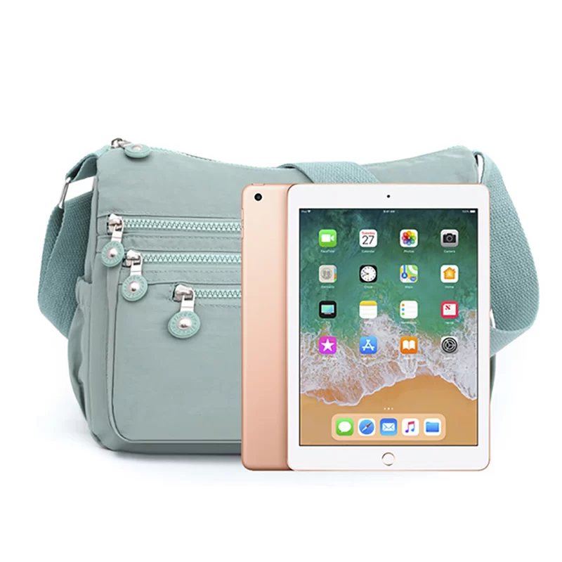 Women's Messenger large capacity Shoulder Bag Polyester Fashion Cosmetic Bag Simple and Versatile Handbag Crossbody Bag_2