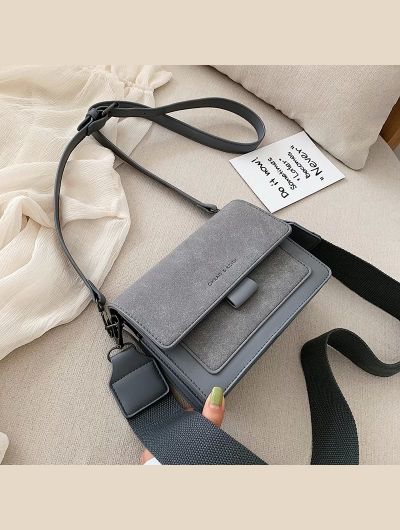 2022 New Style Ladies Bags Fashion Shoulder Bags Casual Messenger Bags Frosted Fabric Ladies Bags Mobile Phone Bags Small Bags