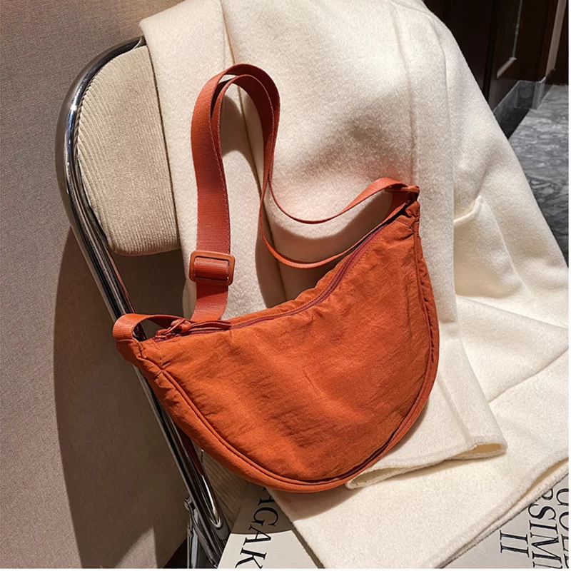 Casual Nylon Hobos Crossbody Bag for Women Designer Shoulder Bags Large Capacity Tote Lady Travel Shopper Bag Female Purses 2024_2