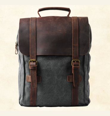 Fashion Male Backpack Leather military Canvas backpack Men backpack women school backpack school bag bagpack rucksack mochila