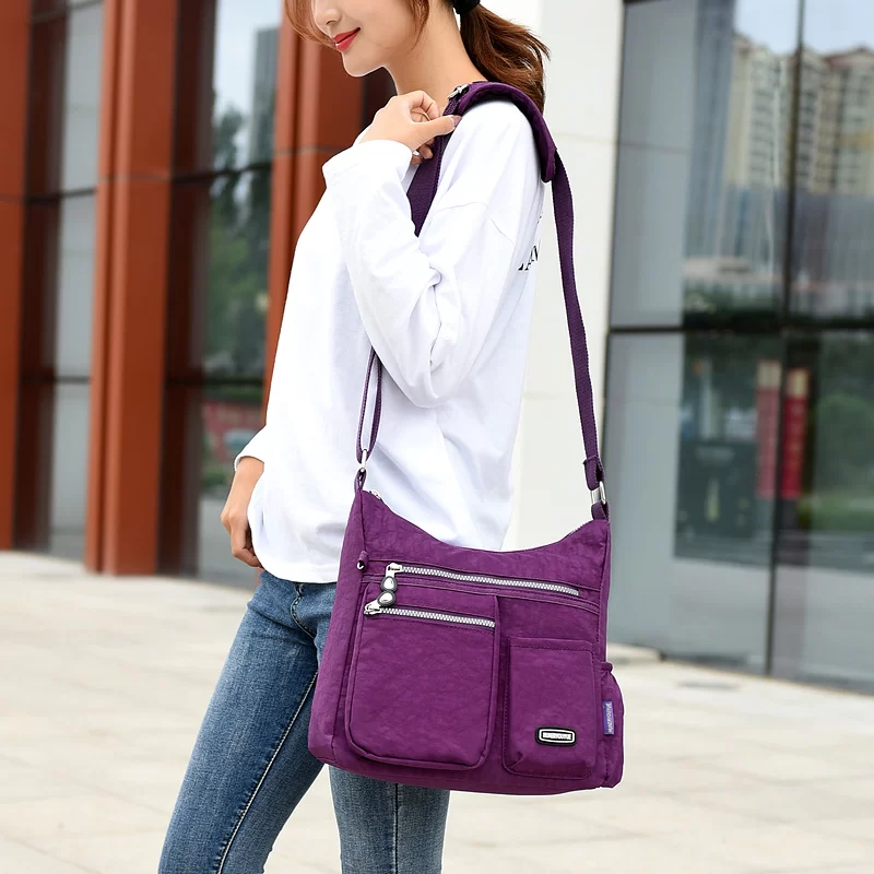 Fashion High Quality Handbag Female CrossBody Bag Women Shoulder bag Ladies Messenger Bag Nylon waterproof Lady Purse sac a main_6