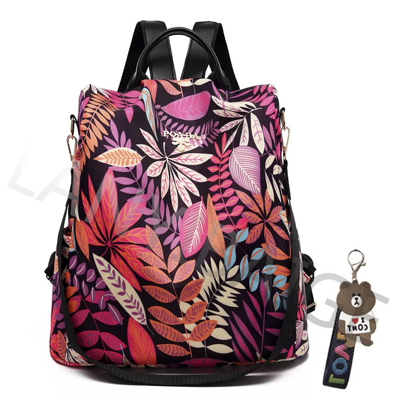 Fashion Backpack Women Oxford Cloth Shoulder Bag 2023 School Bags For Teenage Girls Light Ladies Travel Bagpack Mochila Feminina_7