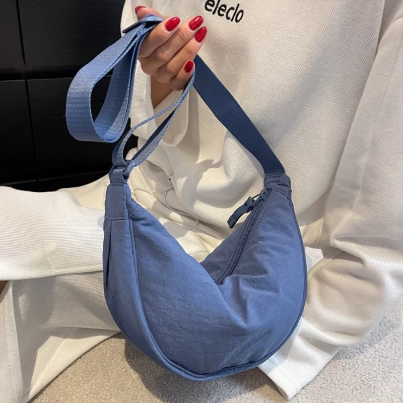 Casual Nylon Hobos Crossbody Bag for Women Designer Shoulder Bags Large Capacity Tote Lady Travel Shopper Bag Female Purses 2023_1