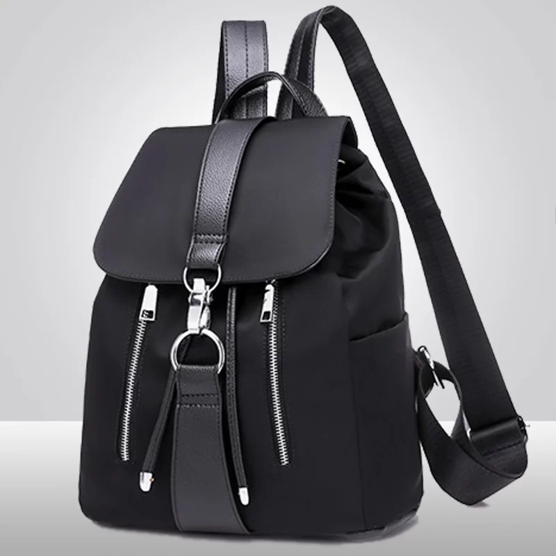 Women Backpack Designer High Quality Nylon Women Bag Fashion School Bags Large Capacity Knapsack Casual Travel Bags_1