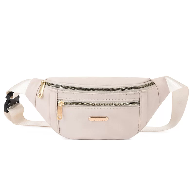 Waist Bags for Women Oxford Leisure Color Waist Bag Shoulder Crossbody Chest Bags Handbags All-match Messenger Belt Bags_16