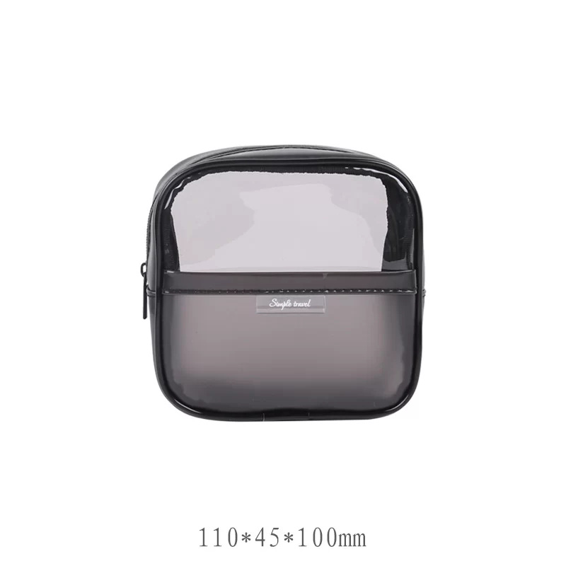 PVC waterproof transparent cosmetic bag wash bath storage bag travel multi-function storage bag cosmetic handbag tool box_15