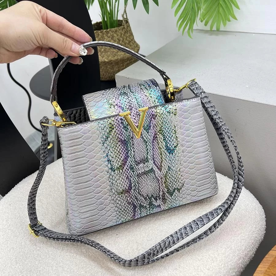 26*23*11cm Women Clutch Bags Designer Crossbody Shoulder Purses Handbag Women Travel Tote Bag_3