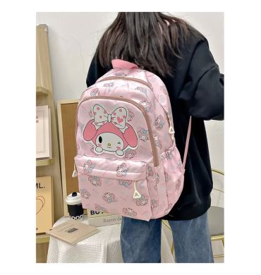 Sanrio Backpack Anime Kuromi Cinnamoroll My Melody Student Bag Large Capacity Women Bag For Children Girls Gift