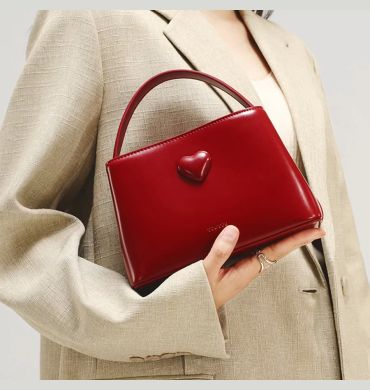 New Unique Wedding Bag For Daily Use, Made Of Cowhide, Can Be Used As A Handbag Or Shoulder Bag