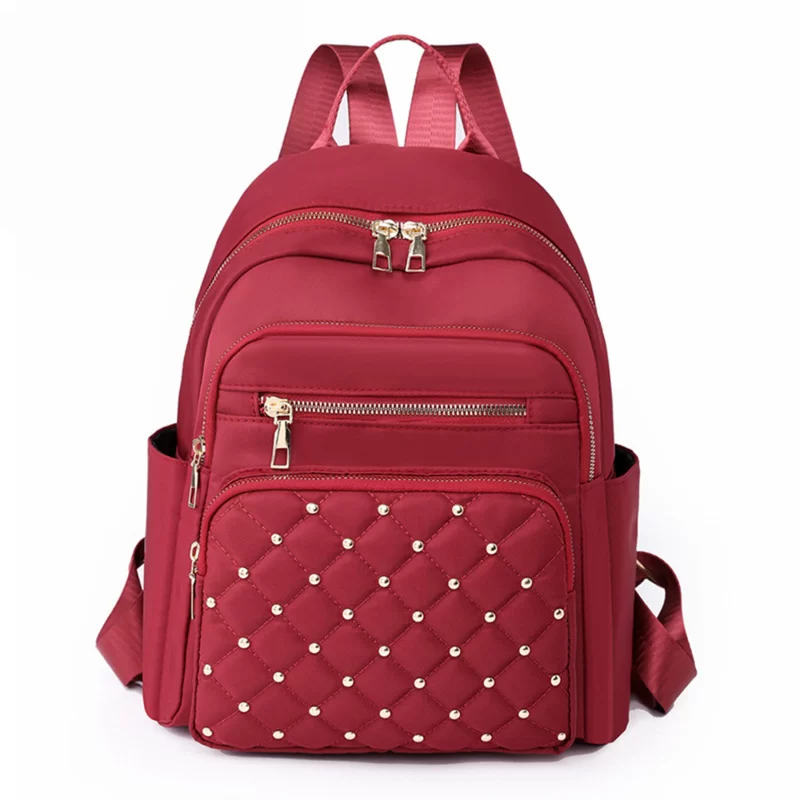 Fashion Bagpack Women High Quality Nylon Backpacks Female Big Travel Back Bag Large School Bags for Teenage Girls Shoulder Bag_7