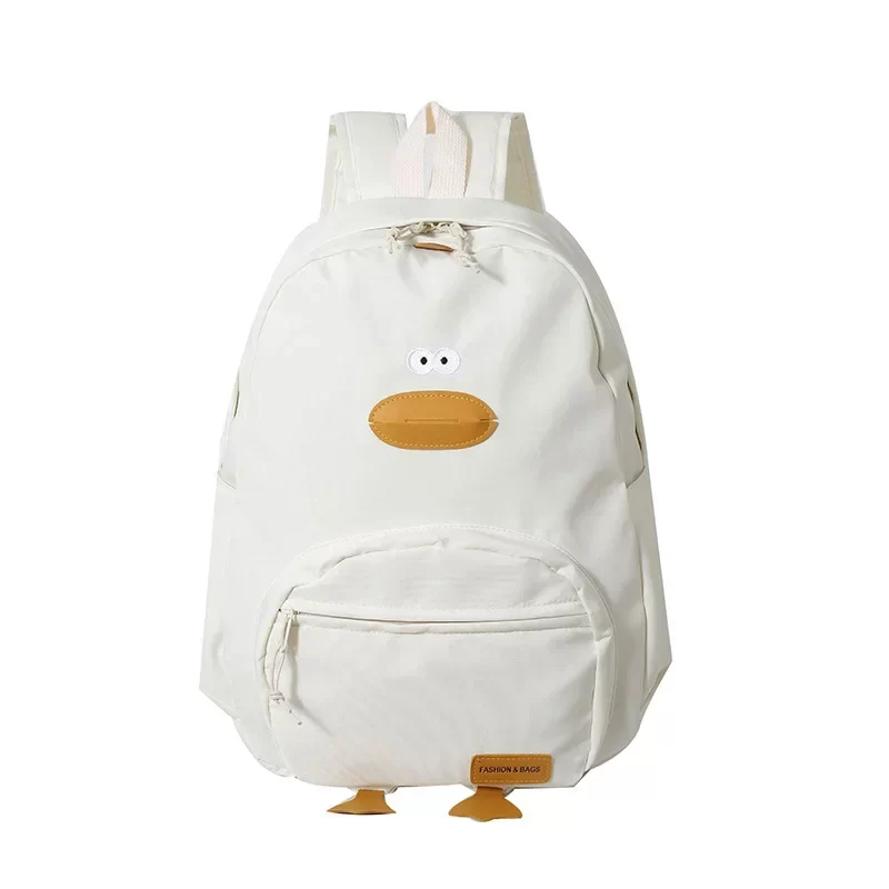 New Cartoon Duck Backpack Designer Cute Travel Bag Female College Student Versatile Korean Edition Girls' School Bag рюкзак_10