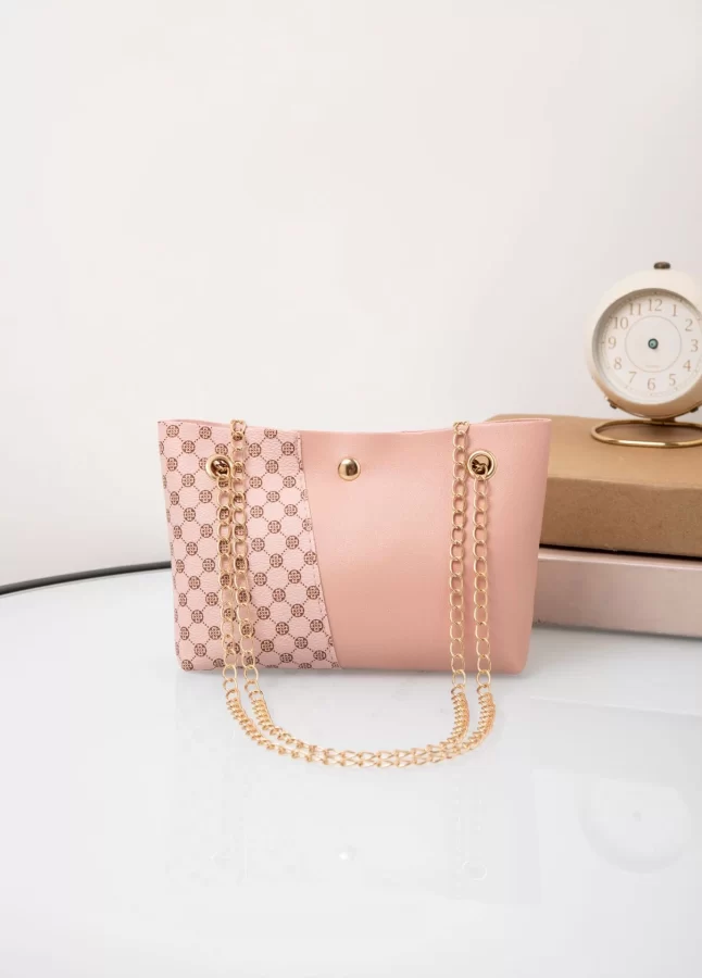 Bag 2024 new trendy fashion polka dot printing chain bucket bag one shoulder messenger bag one piece delivery_10