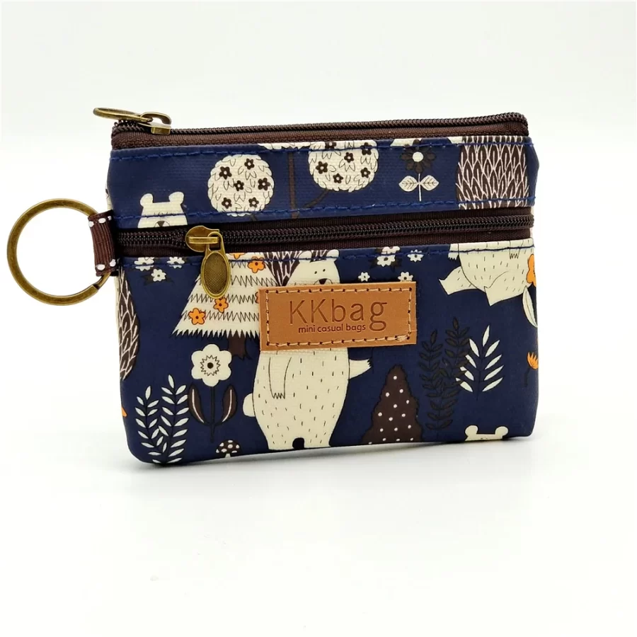 Cute Animals Wallet Zipper Purse Cartoon Small Coin Purse Lightweight Storage Bag Money Bag Key Card Holder For Student Women_10