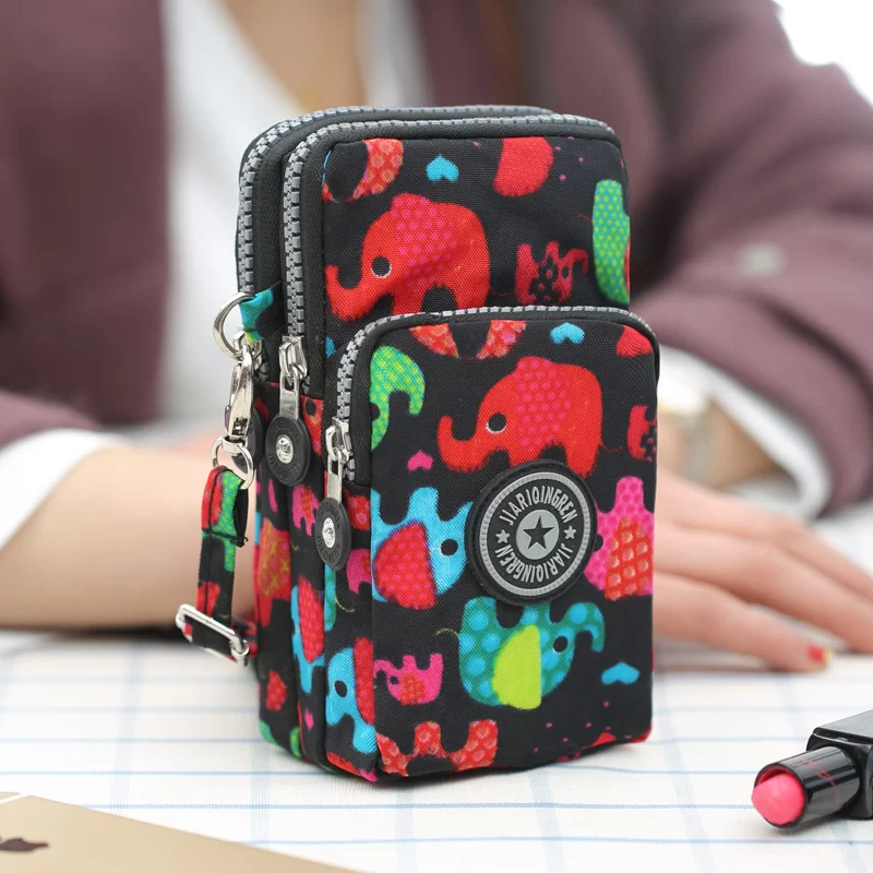 Shoulder Bag Nylon Women Mobile Phone Bag Mini Female Messenger Purse Lady Wallet Small CrossBody Bag Women Handbag сумка женска_34