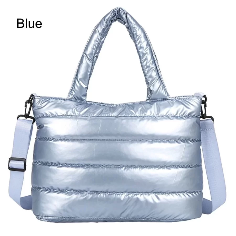 New Puffer Tote Bag for Women Quilted Puffy Handbag Lightweight Down Cotton Padded Shoulder Bag Down Padding Crossbody Handbag_8