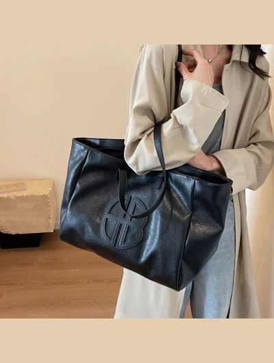 Luxury Vintage Tote Bag for Women,Large Capacity Commuter designer Shoulder Bags,Replicas of luxury Top-Handle Bag 2024 New