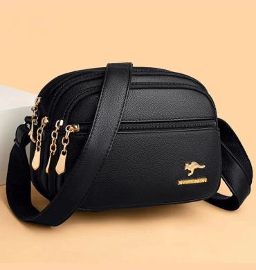 Women Bag Ladies Brand Quality PU Leather Shoulder Bags Designer New Simple Messenger Crossbody Multi-pocket Purses Mobile Phone