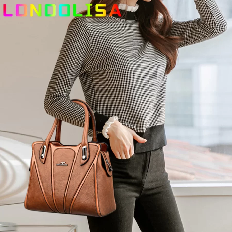 New Designer Leather Crossbody Bags for Women 2022 Fashion Shoulder Messenger Bag High Quality Female Sac A Main Bolsa Feminina_4