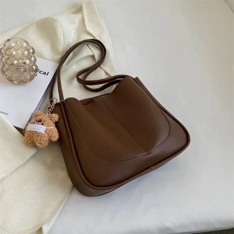 High-End Texture Large Capaci Bag 2024 Autumn and Winter New Women's Bag Fashion Commuter Shoulder Bag Handbags for Women Сумка_10