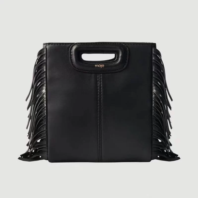 2024 MAJE Bag Women Fashion Shoulder Bag High Quality Retro Design Casual Crossbody Bag Luxury Design Ladies Leather Bag_1