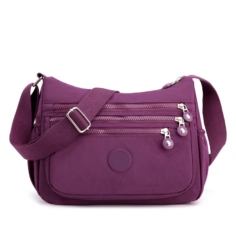 Women's Messenger large capacity Shoulder Bag Polyester Fashion Cosmetic Bag Simple and Versatile Handbag Crossbody Bag_8