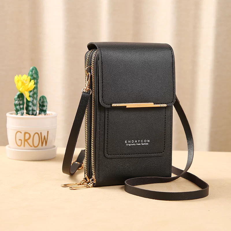 Women Crossbody Shoulder Bags Wallets Touch Screen Cell Phone Purse Soft Leather Strap Handbag for Female Luxury Messenger Bags_11