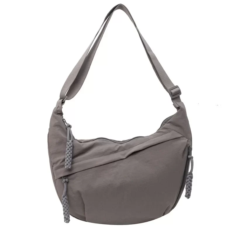 Nylon Fabric Shoulder Bag New High Capacity Women's Crossbody Messenger Bag Leisure Versatile Shoulder Hobos Bag_11