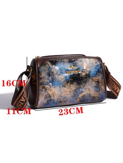 Designer Luxury Handbags Vintage Soft Leather Tote Bags For Women Multi Pocket Shoulder Messenger Bags High quality Shoulder Bag