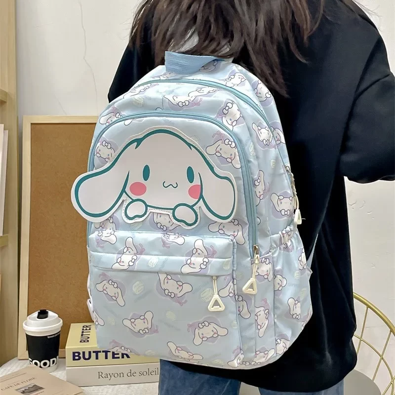 Sanrio Backpack Anime Kuromi Cinnamoroll My Melody Student Bag Large Capacity Women Bag For Children Girls Gift_5