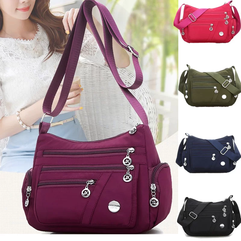 New Crossbody Shoulder Bag Women Bag Nylon Waterproof Messenger Bags For Lady Handbags High Quality Multifunctional_1