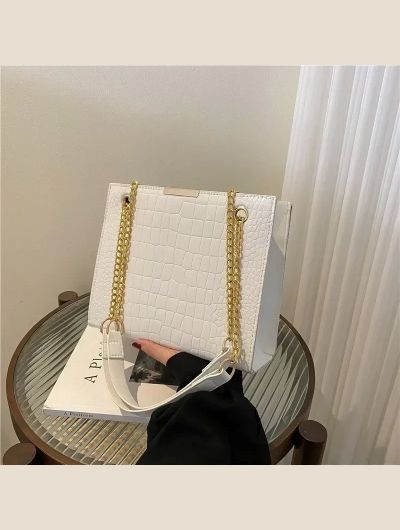 2025 Fashion Luxury Female Crossbody Bags for Women Designer Shoulder Bag Chain Solid Color Messenger Bag Handbags