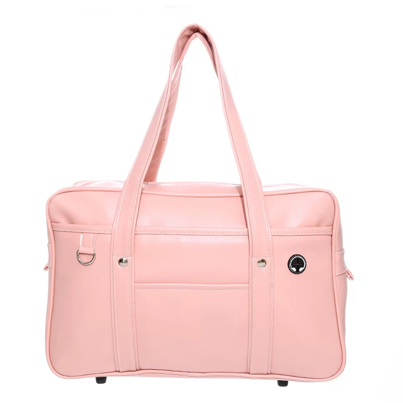 Japanese two-dimensional student JK uniform bag girl PU schoolbag COS wear-resistant waterproof one-shoulder Messenger handbag_8