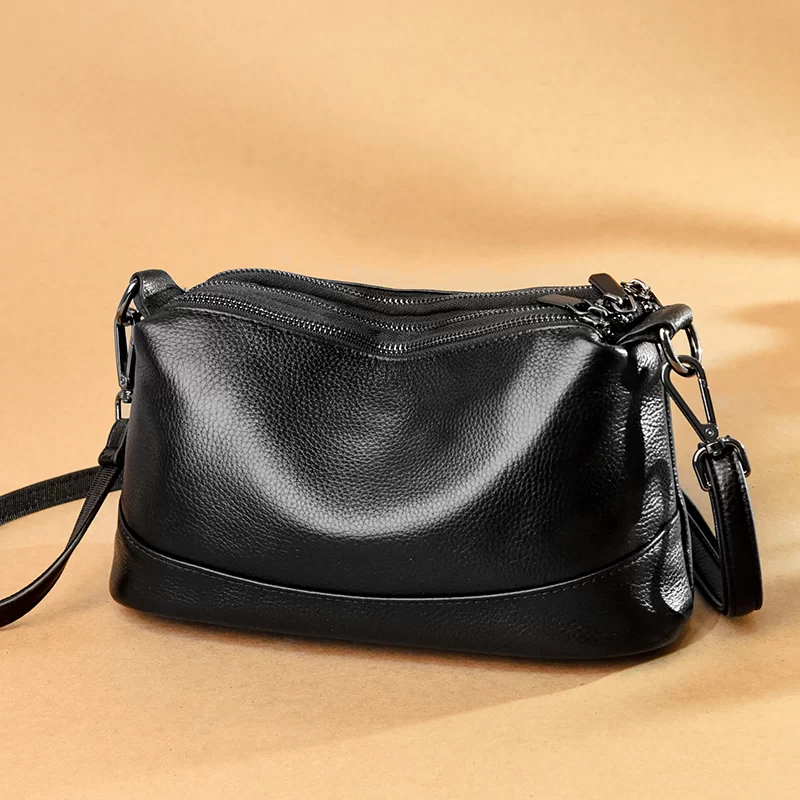 New Fashion Women Genuine Leather Handbags Women's bags Designer Female Shoulder Bags Luxury Brand Cowhide Ladies Messenger Bag_7