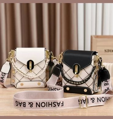 Summer New Bag Korean Style Simple Small Square Bag Fashion All-Match Shoulder Crossbody Fashion Mini Phone Bag Women Handbags