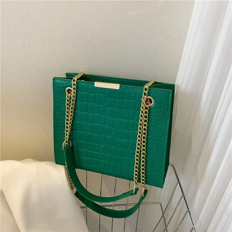 2025 Fashion Luxury Female Crossbody Bags for Women Designer Shoulder Bag Chain Solid Color Messenger Bag Handbags_8