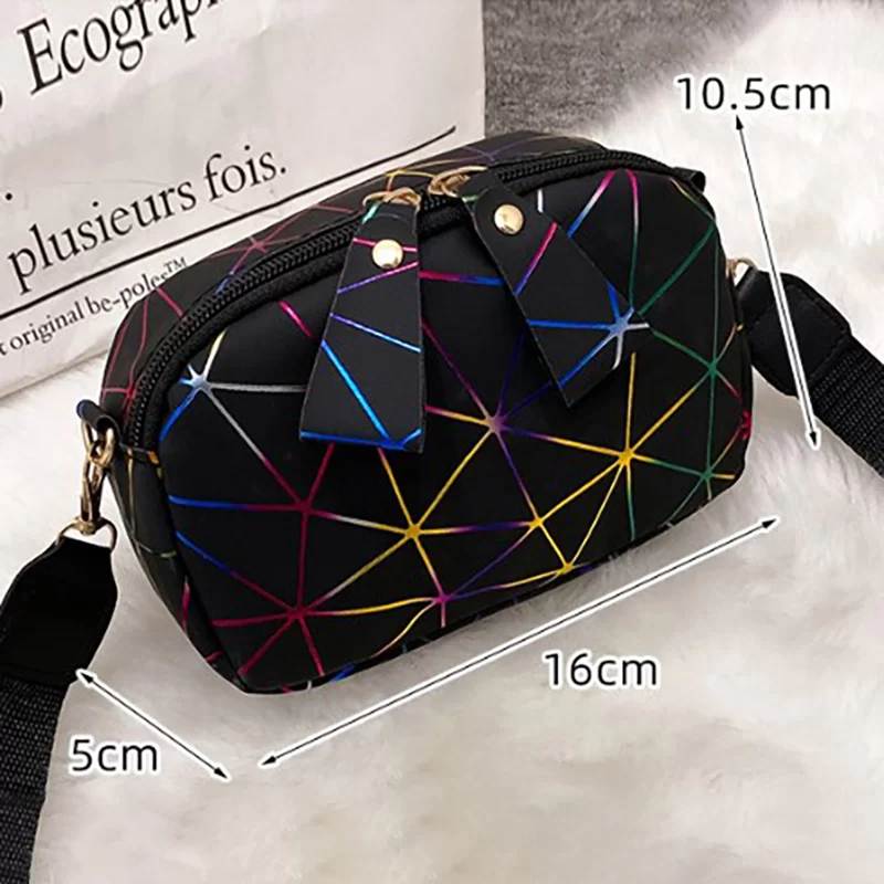 Girls Cosmetic Bag Women's Bag Printed Wide Shoulder Strap Small Messenger Bag Ladies Messenger Bag_6