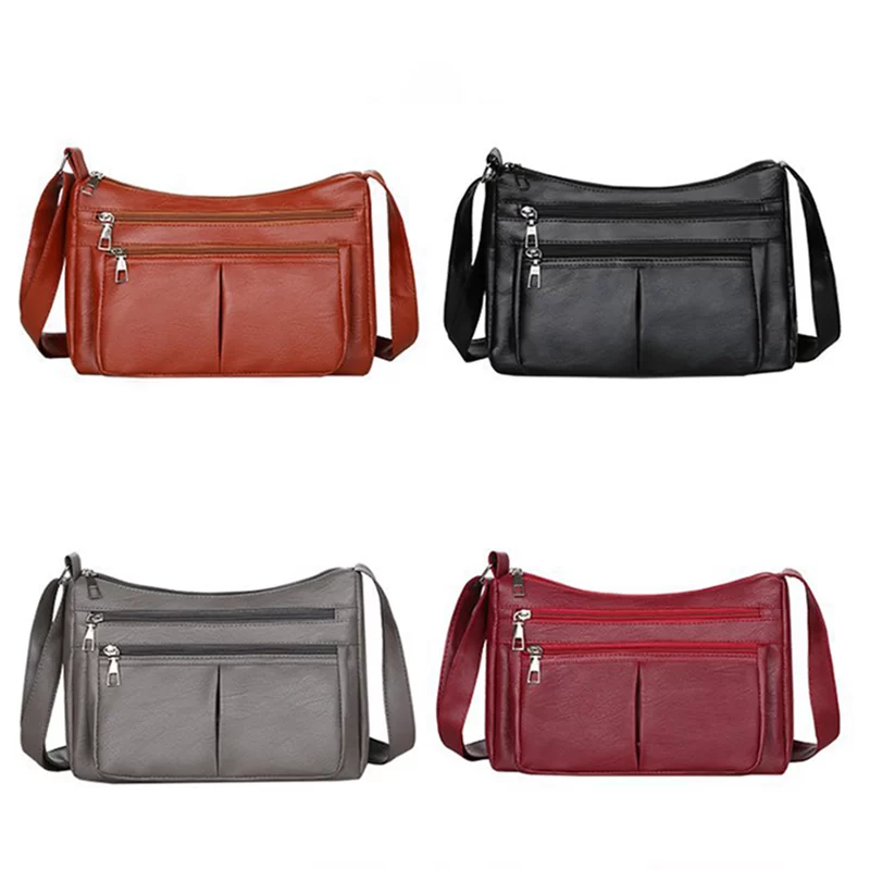 Women's Bag 2024 Trend Korean Handbags Designer Luxury Brand Ladies Shoulder Bags Soft Leather Fashion Versatile Crossbody Bag_3