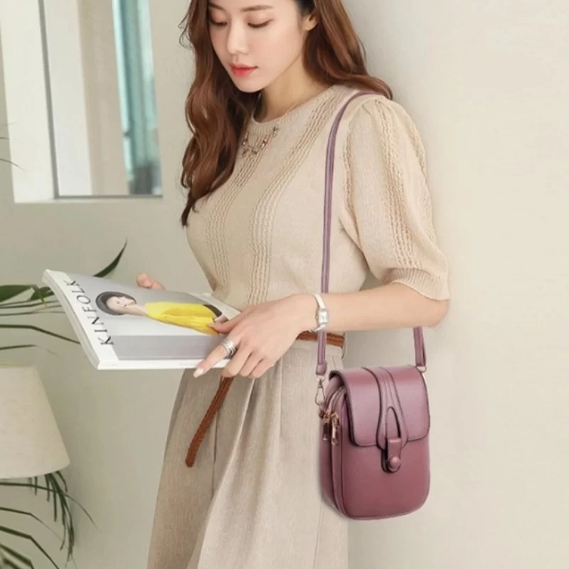 Women's Bag Mobile Phone Bag 2024 New Women's One-Shoulder Crossbody Bag is fashionable and versatile_3