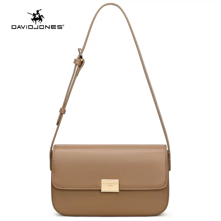 New David Jones Paris Women Handbag Waterproof Female Crossbody Bag Small Plain Lady Fashion Shoulder Bag_11