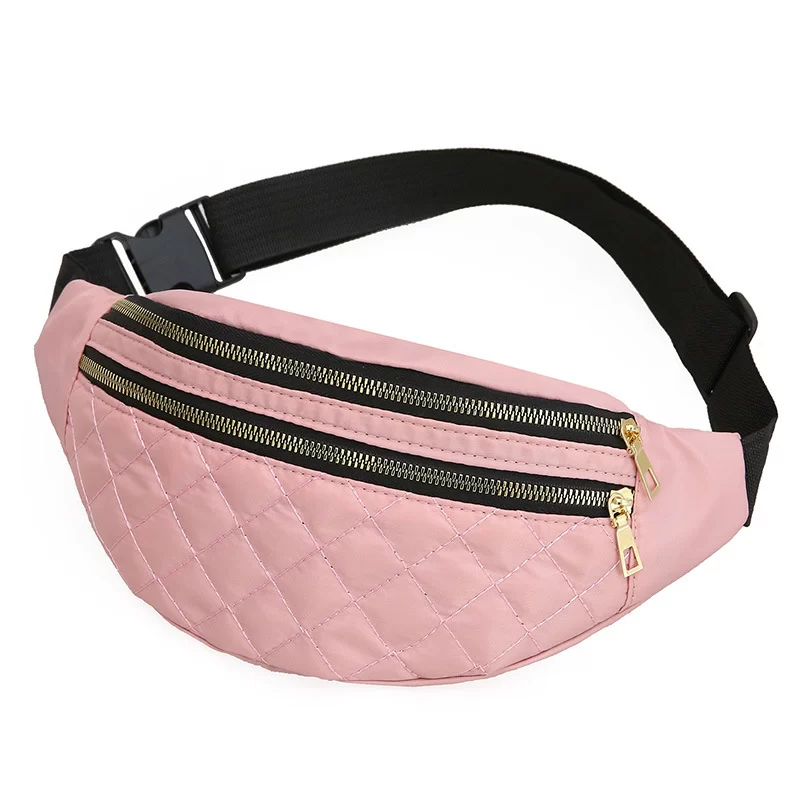 Waist Bags for Women Oxford Leisure Color Waist Bag Shoulder Crossbody Chest Bags Handbags All-match Messenger Belt Bags_13