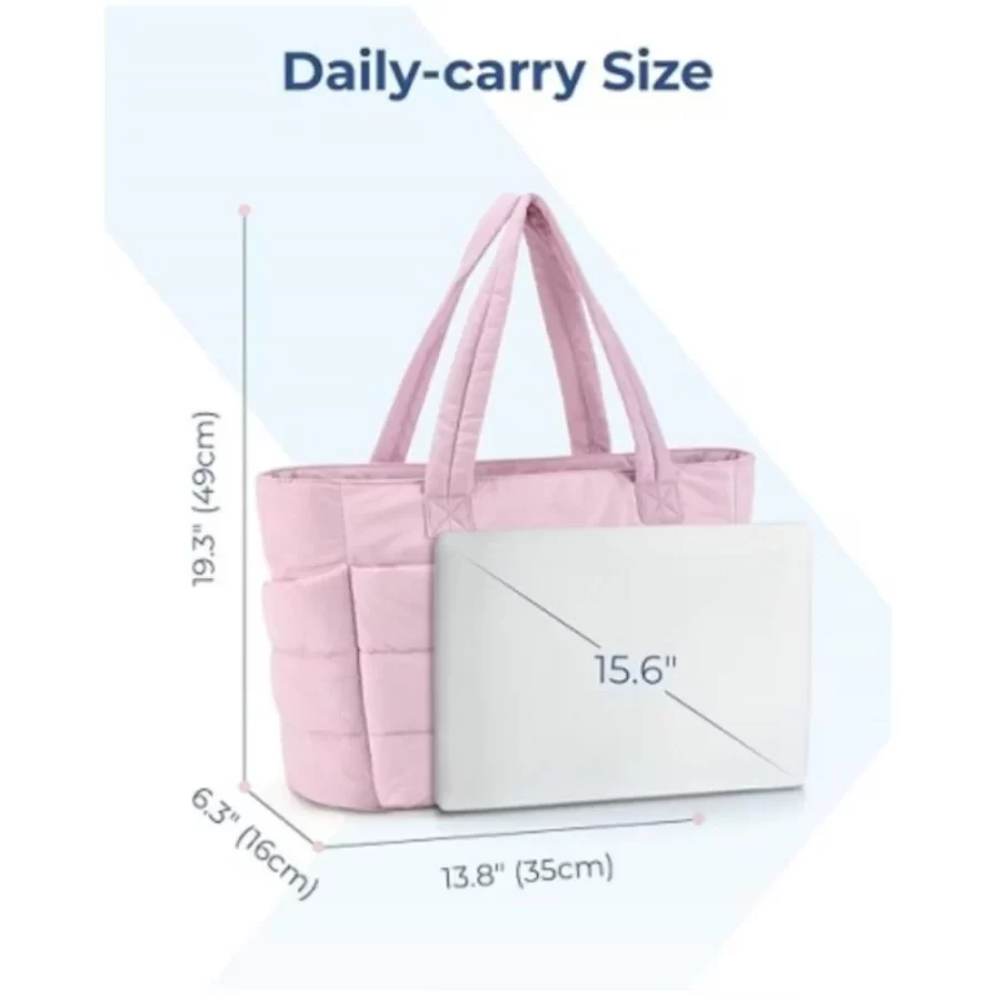 New Large Capacity Tote Bag Versatile Handbag for Women Commuting Bag Messenger Shoulder Bag Multiple Pockets Mummy Bag_5